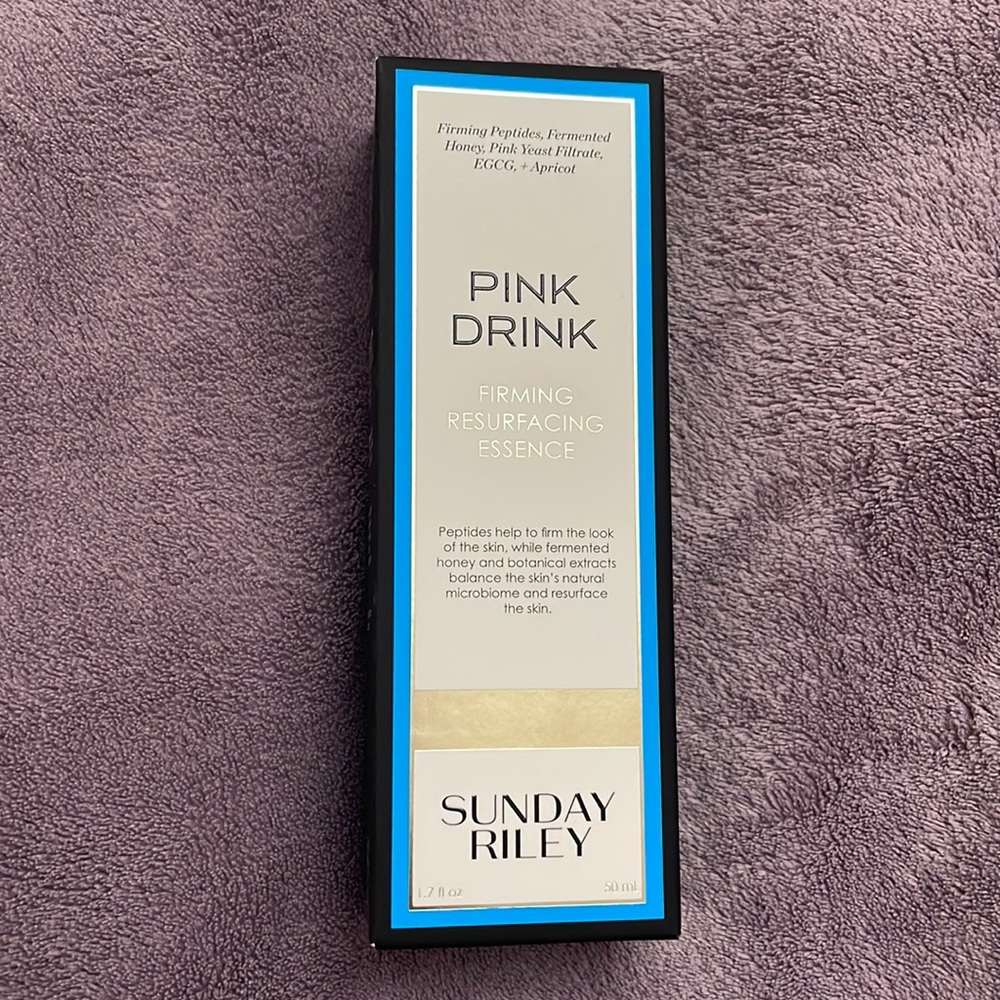 Sunday Riley PINK DRINK 1.7 FL OZ brand new in the box never used.